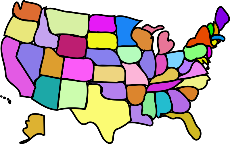 US map
