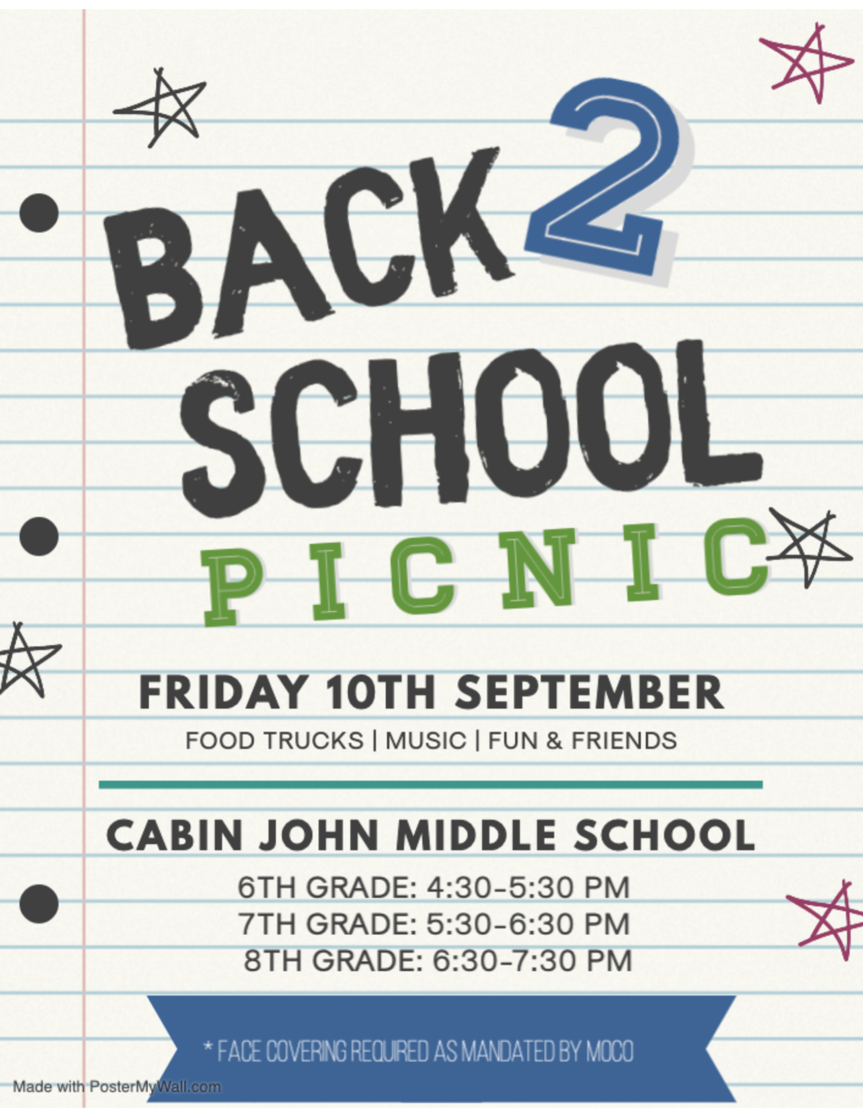 Back to School Picnic