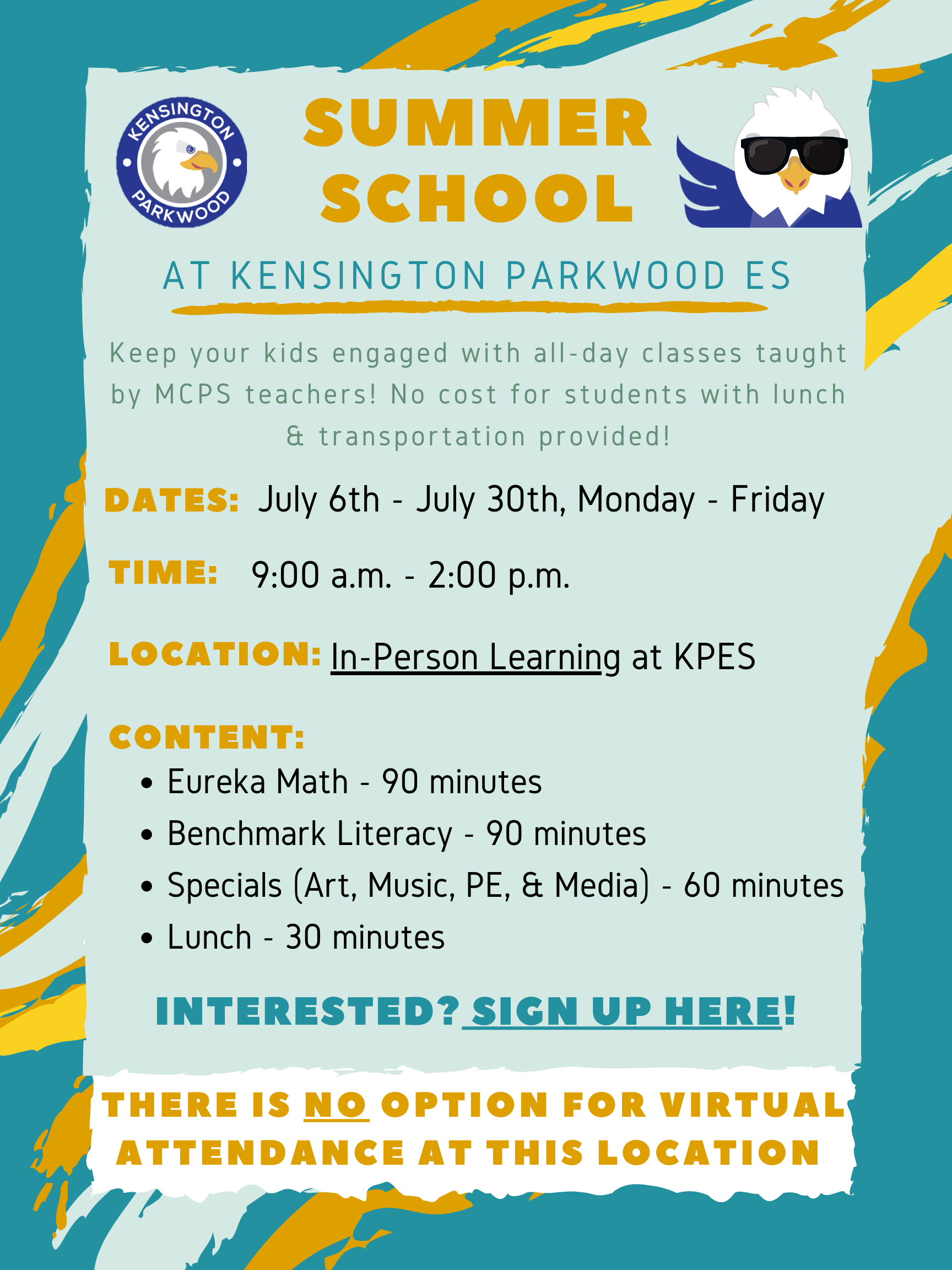 Interested in Summer School for your Child?