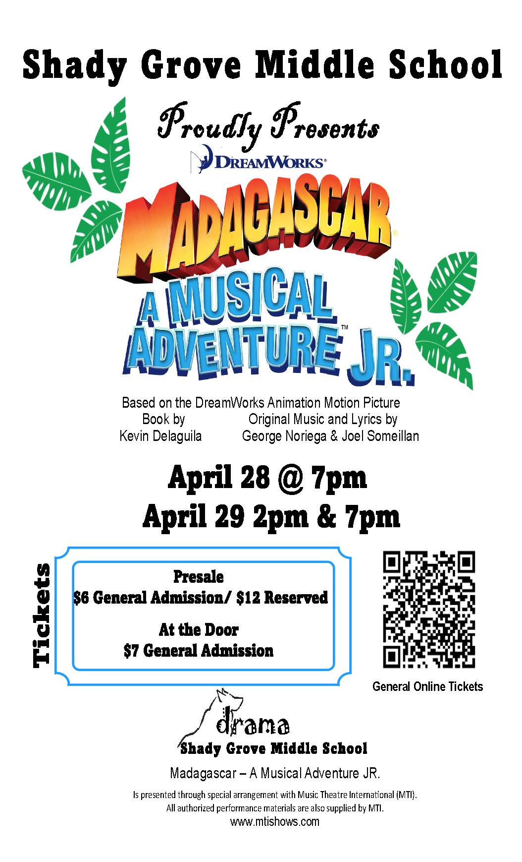 Spring Musical - Madagascar