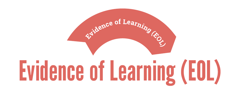 EOL - Evidence of Learning