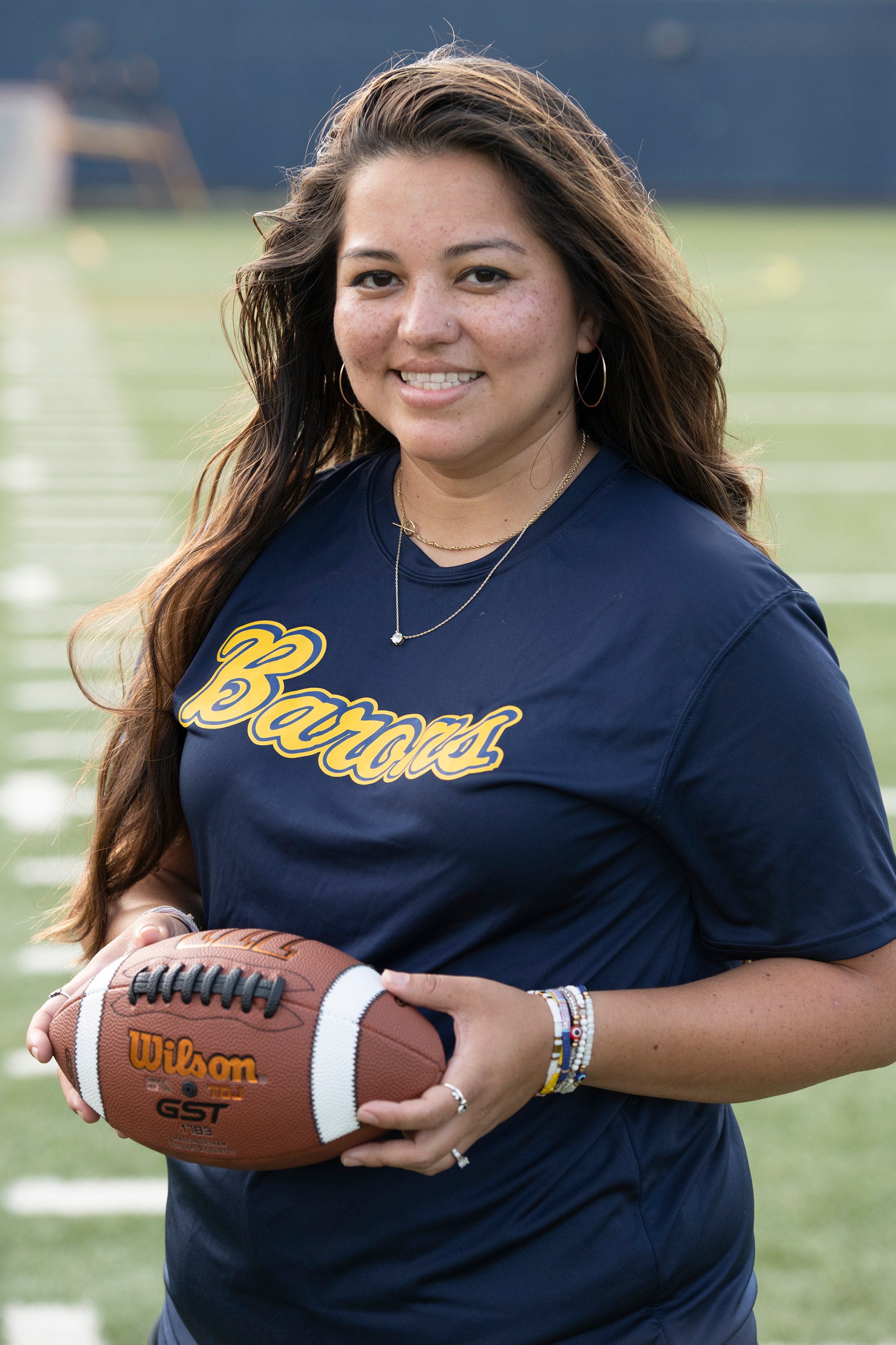 Steffany Lizama, BCC flag football coach, HHM.jpg