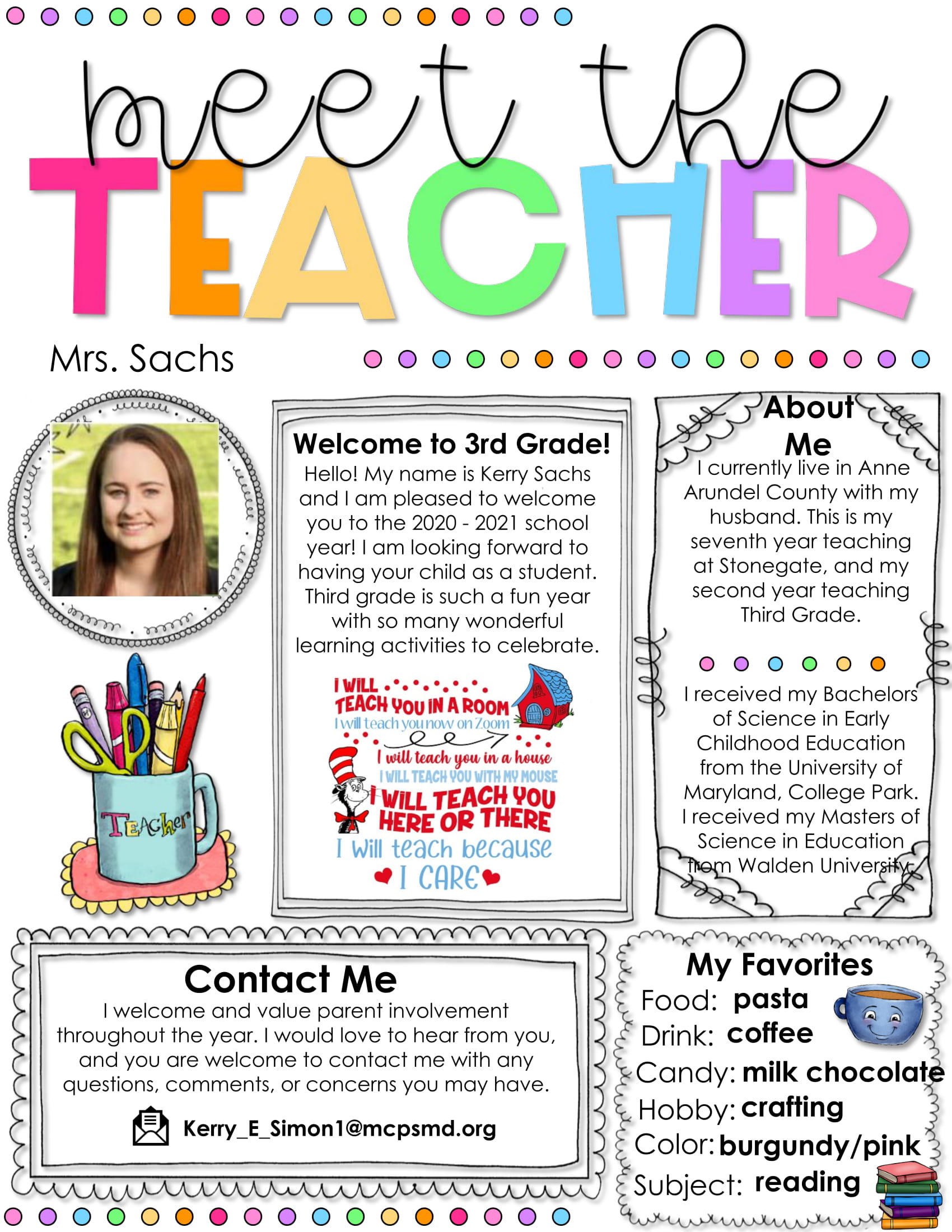 Mrs. Sachs | Stonegate ES