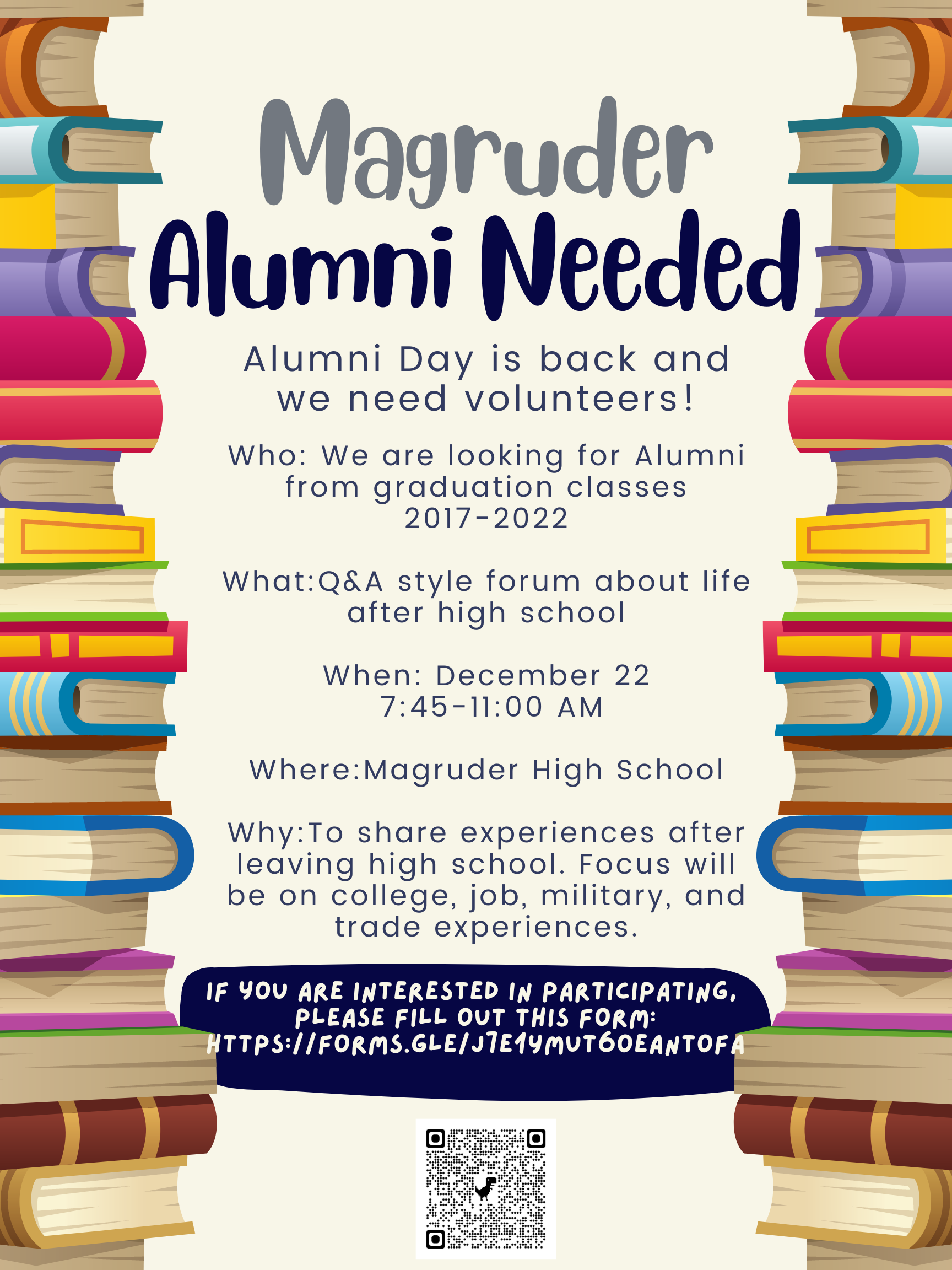 Magruder Alumni Day | Col. Zadok Magruder HS