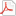 Adobe PDF icon square